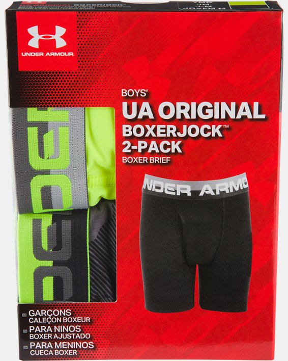 Boys' UA Original Series Camo Boxerjock® 2-Pack, Gray, pdpMainDesktop image number 0
